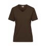 Ladies' BIO Workwear T-Shirt - brown - M