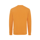 Iqoniq Zion gerecycled katoen sweater, sundial oranje (XL)