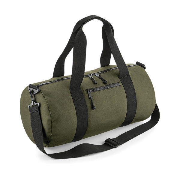 Recycled Barrel Bag - Military Green