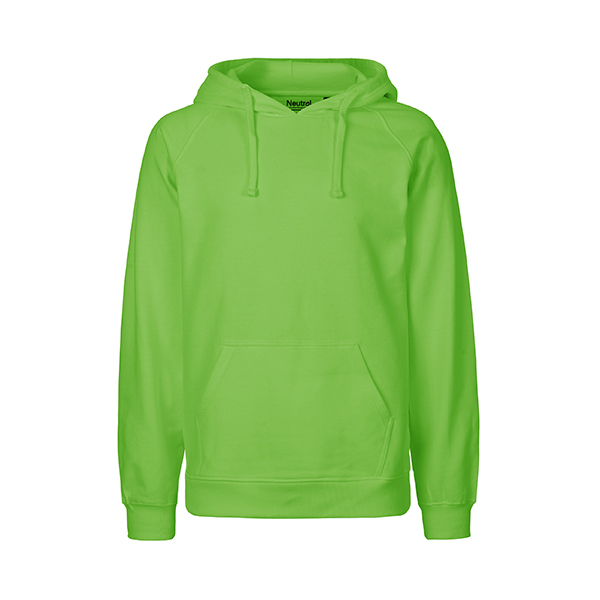 Neutral mens hoodie-Lime-M