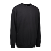 Classic sweatshirt | cotton - Black, 4XL