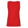 FOTL Lady-Fit Valueweight Vest, Red, XL