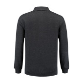 L&S Polosweater for him antracite XXXL