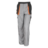 Work-guard Lite Trouser Grey / Black / Orange 32 UK
