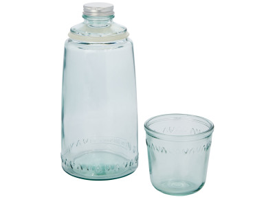 Vient tweedelige set gerecycled glas