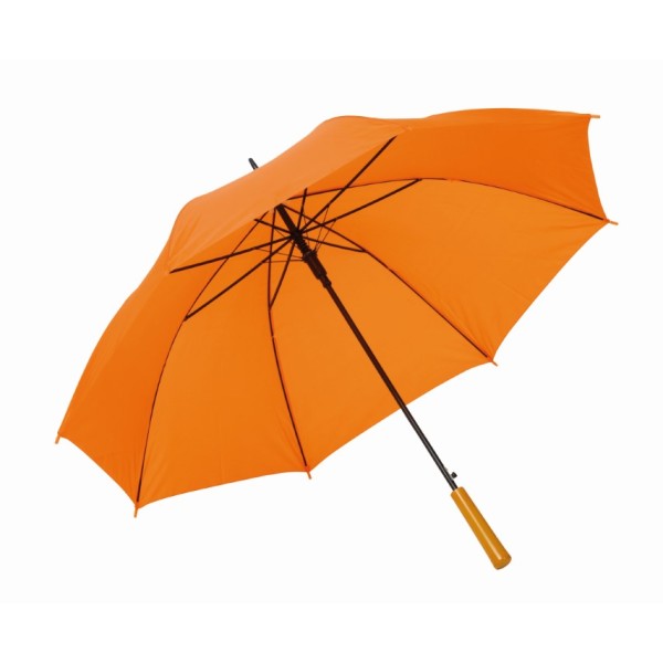 Automatisch te openen paraplu LIMBO oranje