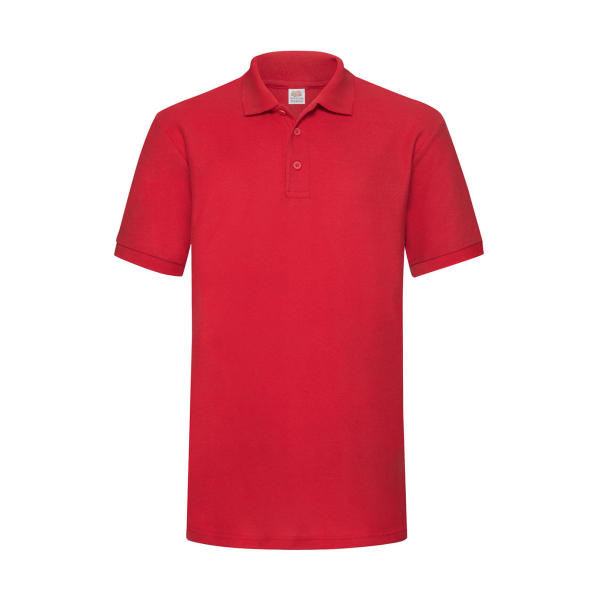 Heavyweight 65/35 Polo - Red - L