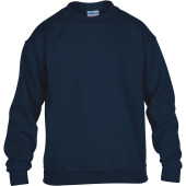 Heavy Blend™ Classic Fit Youth Crewneck Sweatshirt Navy L