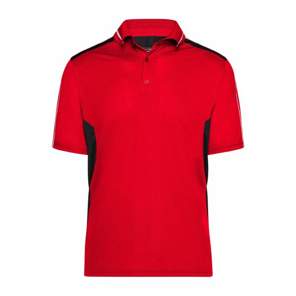 Craftsmen Poloshirt - STRONG - - red/black - XS
