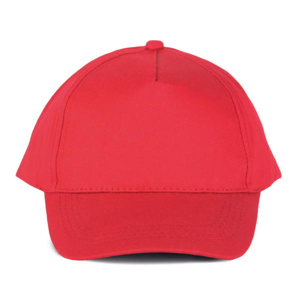 5-Panel-Kappe Baumwolle Red One Size