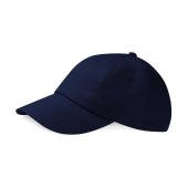 Low Profile Heavy Cotton Drill Cap - French Navy - One Size