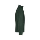 Men's Fleece Jacket - dark-green - 3XL