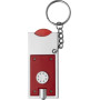 PS key holder with coin Madeleine red