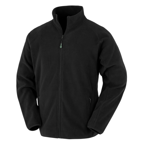 Thermisch fleece jasje van gerecyclede fleece Black XS