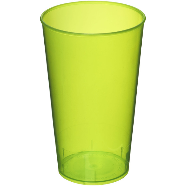 Arena 375 ml plastic tumbler - Transparent lime