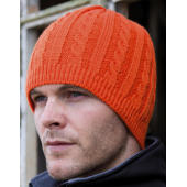 Mariner Knitted Hat - Grey/Black - One Size