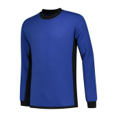 L&S Sweater Workwear royal blue/bk 3XL