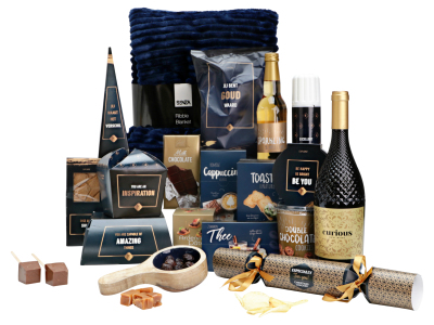 Blauw met een tintje goud Blauw met een tintje goud