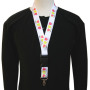 150D Heat-Transferred Polyester Buckled Lanyards-3CM