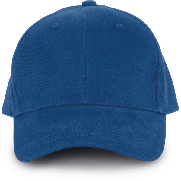 6-Panel-Cap aus Bio-Baumwolle Royal Blue One Size