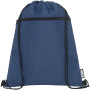 Ross RPET drawstring backpack 5L - Heather navy