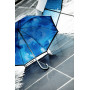 Nylon (190T) paraplu lichtblauw