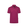 PM 6 Men's Workwear Polo Shirt Modern-Flair, from Sustainable Material , 51% GRS Certified Recycled Polyester / 47% Conventional Cotton / 2% Conventional Elastane - fuchsia - XL