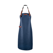 Leather long apron Bovine/ neckstraps