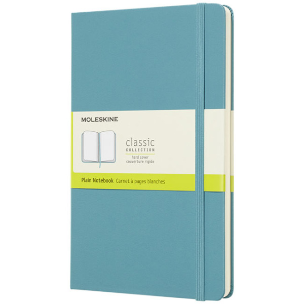 Classic L hardcover notitieboek - effen - Rifblauw
