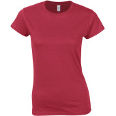 Softstyle® Fitted Ladies' T-shirt Antique Cherry Red XXL