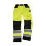 Safety Cargo Trouser - Fluorescent Yellow - 3XL