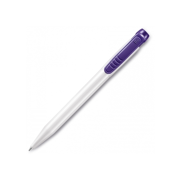 Ball pen Pier hardcolour - White / Purple