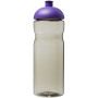 H2O Active® Eco Base 650 ml sportfles met koepeldeksel - Charcoal/Paars