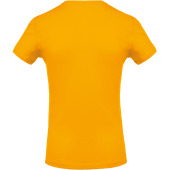 Ladies' crew neck short sleeve T-shirt Yellow M