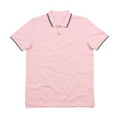 The Tipped Polo - Pink/Navy - S