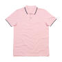 The Tipped Polo - Pink/Navy - S