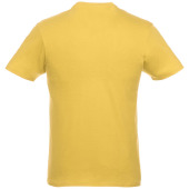 Heros heren t-shirt met korte mouwen - Geel - 3XL