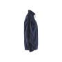 Sweatshirt bi-colour met halve rits Sweatshirt bi-colour met halve rits