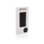 8.000 mAh light up logo wireless powerbank, zwart