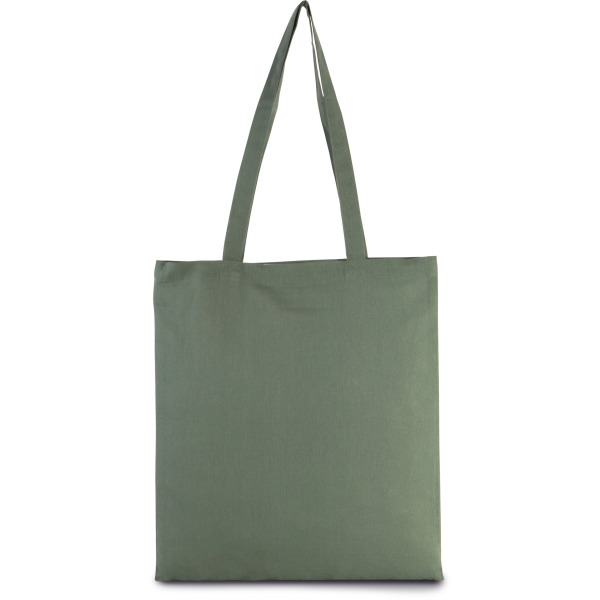 Shopper bag long handles Dusty Light Green One Size