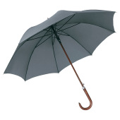 AC woodshaft golf umbrella FARE®-Collection grey