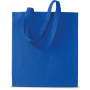 Shopper bag long handles Royal Blue One Size