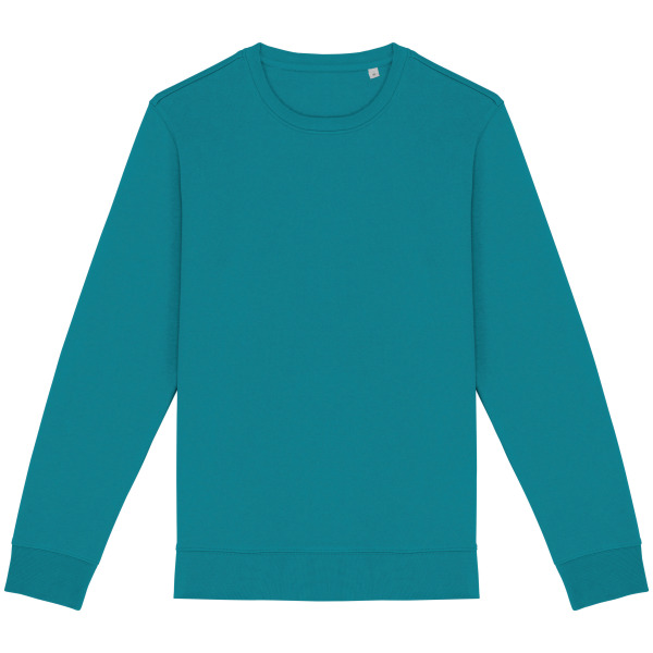 Ecologische uniseks sweater met ronde hals Adriatic Blue 4XL