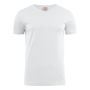 Printer Heavy V T-shirt White XXL