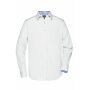 Men's Plain Shirt - white/royal-white - XXL