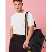 Boutique Adjustable Bag Strap - Black/White - One Size