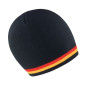 National Beanie Black / Red / Gold One Size