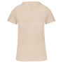 Dames-t-shirt BIO150IC ronde hals Light Sand XS