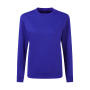 Crew Neck Sweatshirt Women - Royal Blue - 2XL