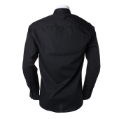 Tailored Fit Business Shirt - Black - M